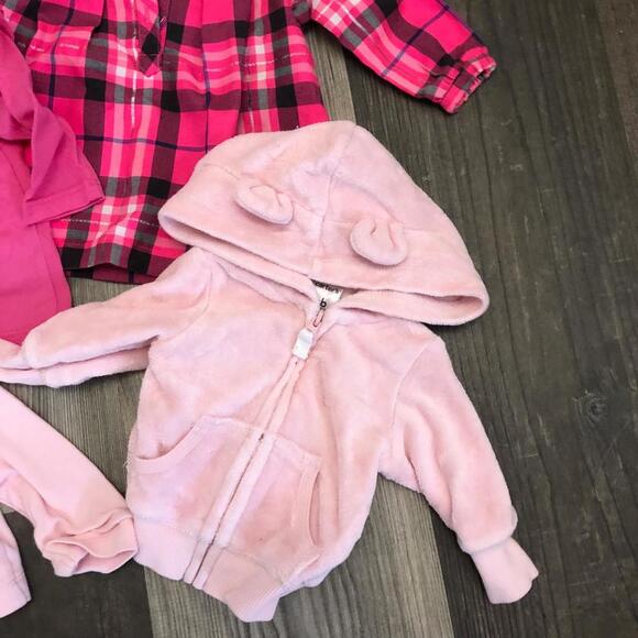 Gymboree / Carters/ Ralph Lauren Infant Girl Newborn Bundle of Shirts 0-3‎ m - Picture 2 of 9